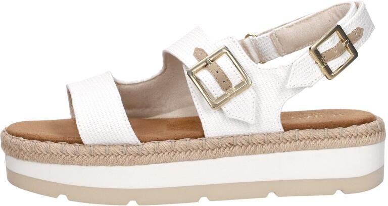 TOMS Giana Sandalen Plat Wit - Foto 2