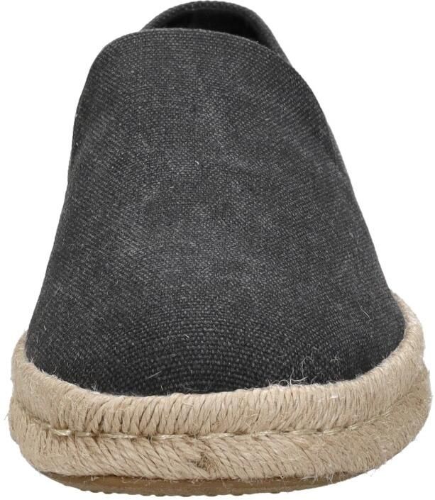 TOMS Shoes Toms Santiago Recycled Cotton Canvas Black Slip-on - Foto 7