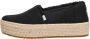 TOMS Espadrilles Dames Valencia Maat: 38 5 Materiaal: Canvas Kleur: Zwart - Thumbnail 3