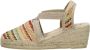 Toni Pons Terra-MA Espadrilles Sleehak Dames Raffia Multi - Thumbnail 2