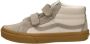 Vans SK8-Mid Klittenband Hoog Beige - Thumbnail 2