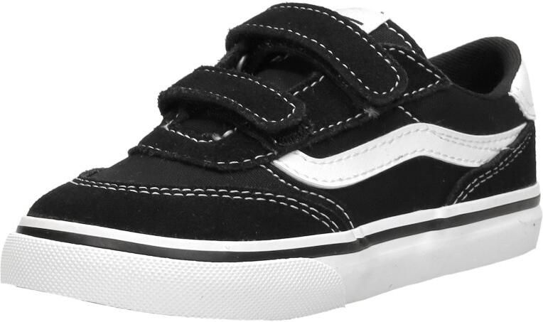 Vans Brooklyn LS V SUEDE CANVAS BLACK WHITE Unisex Sneakers BLACK WHITE - Foto 6