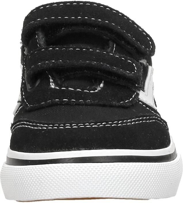 Vans Brooklyn LS V SUEDE CANVAS BLACK WHITE Unisex Sneakers BLACK WHITE - Foto 6