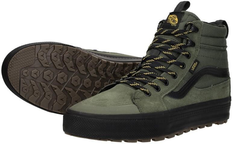 Vans MTE Sk8-Hi Waterproof Insulated Winterschoenen maat M10 5 zwart olijfgroen - Foto 4
