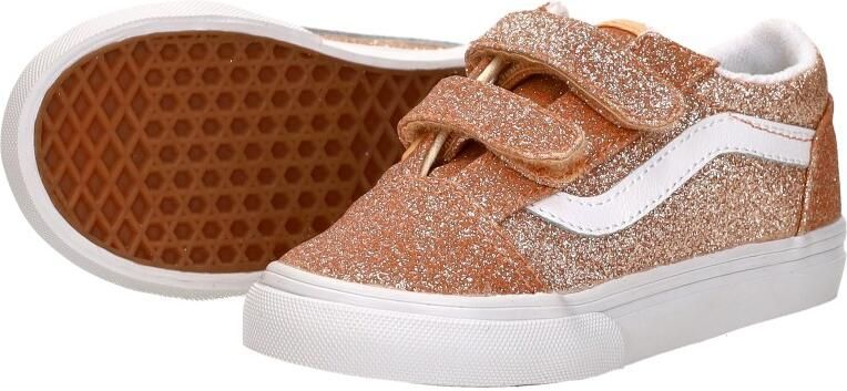 Vans Old Skool V Glitter Sneakers oranje Canvas - Foto 14