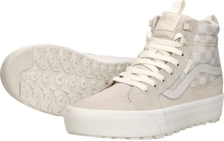 Vans MTE Sk8-Hi Waterproof Insulated Winterschoenen wit beige - Foto 6