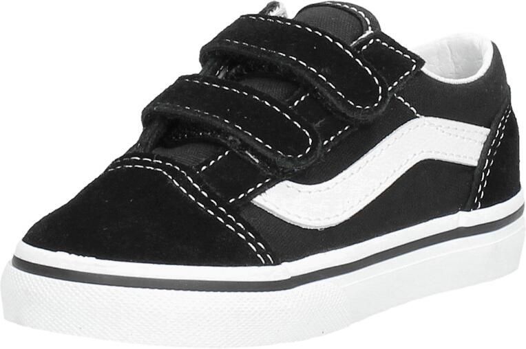 Vans Old Skool TD Old Skool V sneakers zwart wit Canvas Meerkleurig 37 - Foto 17
