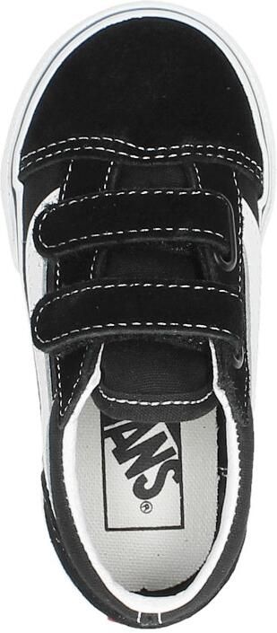 Vans Old Skool TD Old Skool V sneakers zwart wit Canvas Meerkleurig 37 - Foto 20