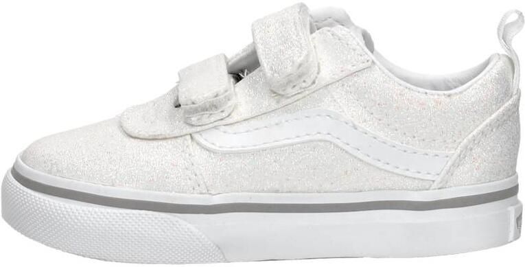 Vans Ward V Spring Glitter Klittenband Sneaker Meisjes Beige - Foto 2