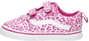 Vans Ward V Animal Pop klittenband sneaker Sneakers Meisje Maat