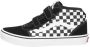 Vans Ward sneakers zwart wit Jongens Meisjes Canvas Effen 38 - Thumbnail 4