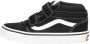Vans Ward sneakers zwart wit Jongens Meisjes Canvas Effen 38 - Thumbnail 3