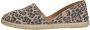 VERBENAS Espadrilles Strandschoen zomerschoen loafer in trendy dierenlook - Thumbnail 4