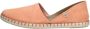 Verbenas Carmen dames espadrille Coral - Thumbnail 2