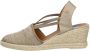 Verbenas Maika Sandalen Touwzool Grijs - Thumbnail 2
