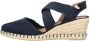 Verbenas Mila Sandalen Touwzool Blauw - Thumbnail 2
