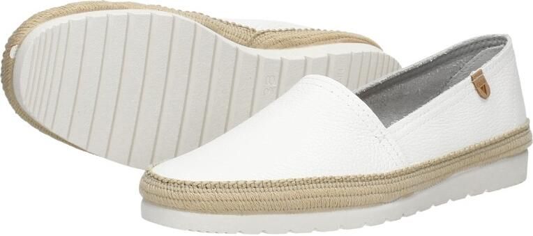 VERBENAS Espadrilles Dames Noa Maat: 42 Materiaal: Leer Kleur: Wit - Foto 9