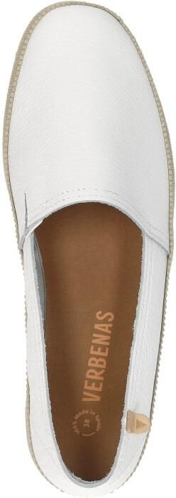 VERBENAS Espadrilles Dames Noa Maat: 42 Materiaal: Leer Kleur: Wit - Foto 11