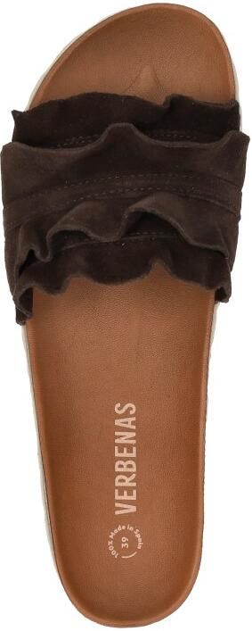 Verbenas Rocio Marron Slippers Bruin Suede Dames Bruin - Foto 8