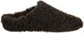 Verbenas York Curly Pantoffels Dames Sloffen Bruin - Donkerbruin