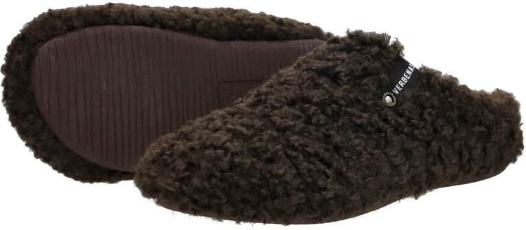 Verbenas York Curly Muiltjes Dames Bruin - Foto 7
