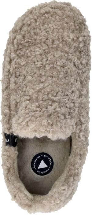 VERBENAS Huisschoenen 'Yuk Curly' taupe - Foto 5