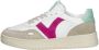 Victoria Leren sneakers met gespleten lederen effect White Dames - Thumbnail 3