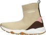 Bruin Tinten Gina Hoge sneakers Meisjes Beige - Thumbnail 4