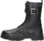 Vingino Jennifer Hi Veterboots Laarzen Met Veters Meisjes Kids Zwart - Thumbnail 3