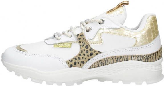 Vingino Mandy sneaker, Sneakers, Meisje, Maat 36, wit - Schoenen.nl