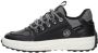 VINGINO Owen chunky leren sneakers zwart Jongens Leer Meerkleurig 34 - Thumbnail 4