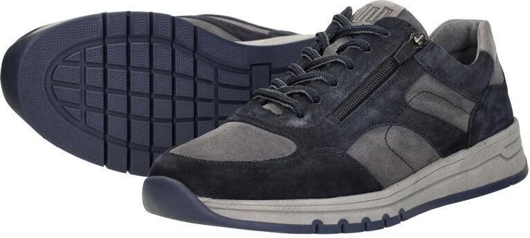 Wäldlaufer Waldlaufer 952004 302 806 H Sneakers Blauw Nubuck Heren Breedtemaat H Blauw - Foto 8