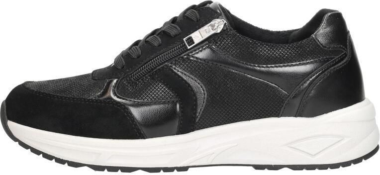 Waldläufer Dames Sneaker 703002-104-001 Zwart Wijdte H (38.5) - Foto 2