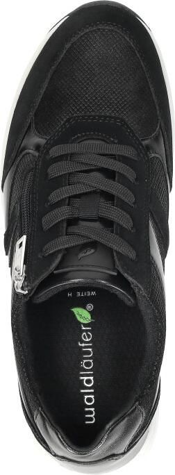 Waldläufer Dames Sneaker 703002-104-001 Zwart Wijdte H (38.5) - Foto 8