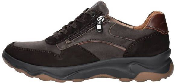 Wäldlaufer Waldlaufer H-Max Veterschoenen Laag donkerbruin - Foto 3