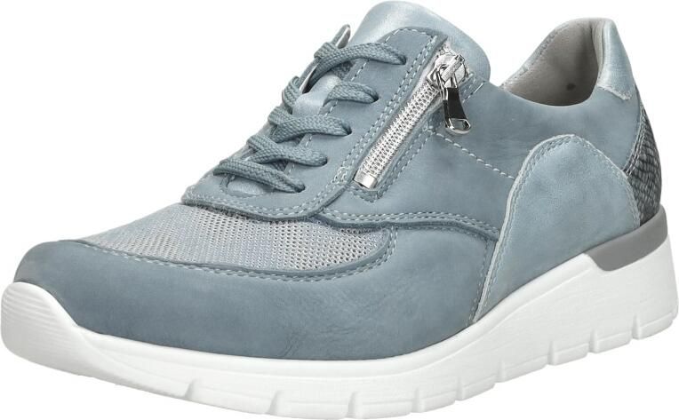 Wäldlaufer Waldlaufer K-Ramona Veterschoenen Laag licht blauw - Foto 4