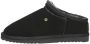 Warmbat Herenmuil van Leer en Schapenwol Black Heren - Thumbnail 2