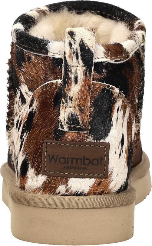 Warmbat Barunga boot Print Hairy Cow Dames Laarzen Zwart - Foto 5