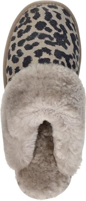 Warmbat Collie Print Panther Dames Sloffen Taupe - Foto 7