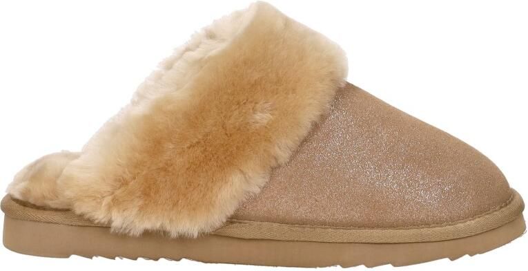 Warmbat Pantoffel Collie CLL 3215 21 Cognac Gold Metallic - Foto 8