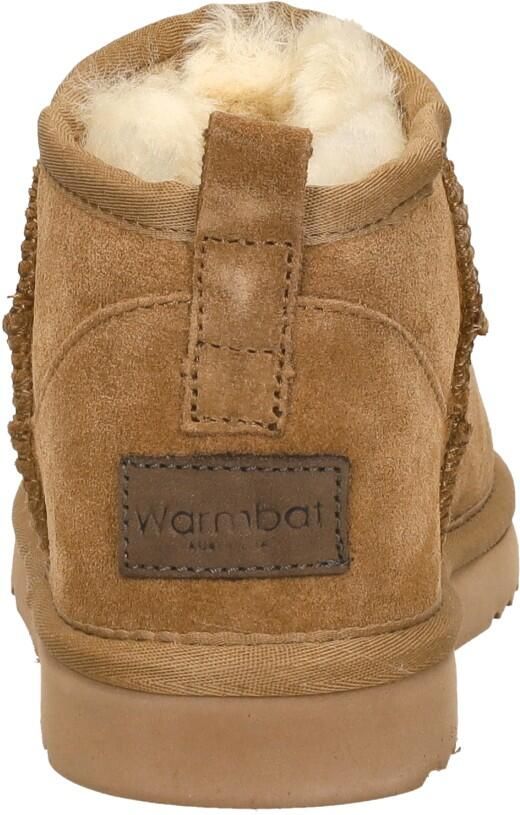 WARMBAT Vachtlaarzen Dames Durack Maat: 36 Materiaal: Suède Kleur: Cognac - Foto 8