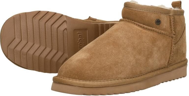 WARMBAT Vachtlaarzen Dames Durack Maat: 36 Materiaal: Suède Kleur: Cognac - Foto 9