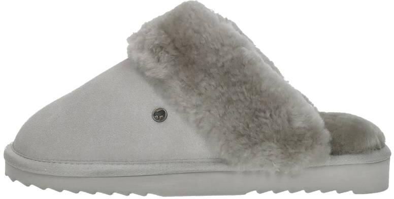 Warmbat Flurry Women Suede Dames Sloffen Lichtgrijs - Foto 2