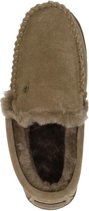 Warmbat Grizzly Men Suede Heren Sloffen Taupe Bruin - Foto 9