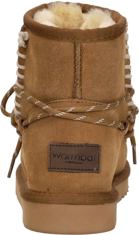 Warmbat Kalbarri Suede lace boot Dames Laarzen Cognac - Foto 5
