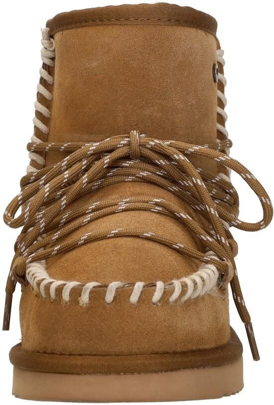 Warmbat Kalbarri Suede lace boot Dames Laarzen Cognac - Foto 4