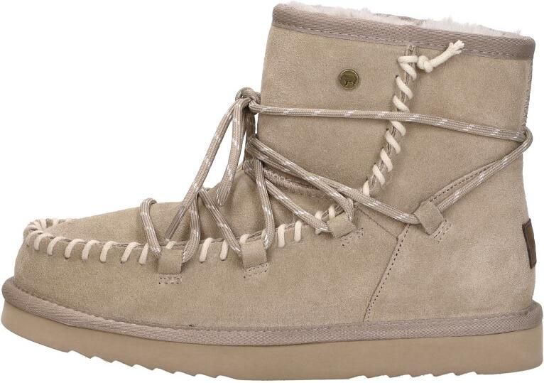 Warmbat Kalbarri Suede lace boot Dames Laarzen Taupe