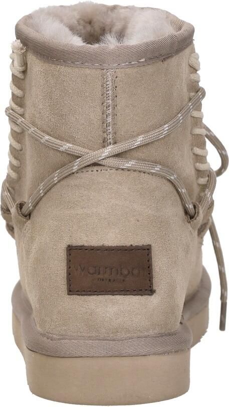 Warmbat Kalbarri Suede lace boot Dames Laarzen Taupe - Foto 5