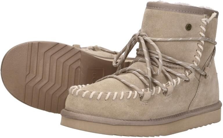 Warmbat Kalbarri Suede lace boot Dames Laarzen Taupe - Foto 6