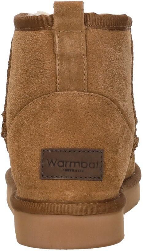 Warmbat Wallaby Suede boot Stitch Dames Laarzen Cognac - Foto 8